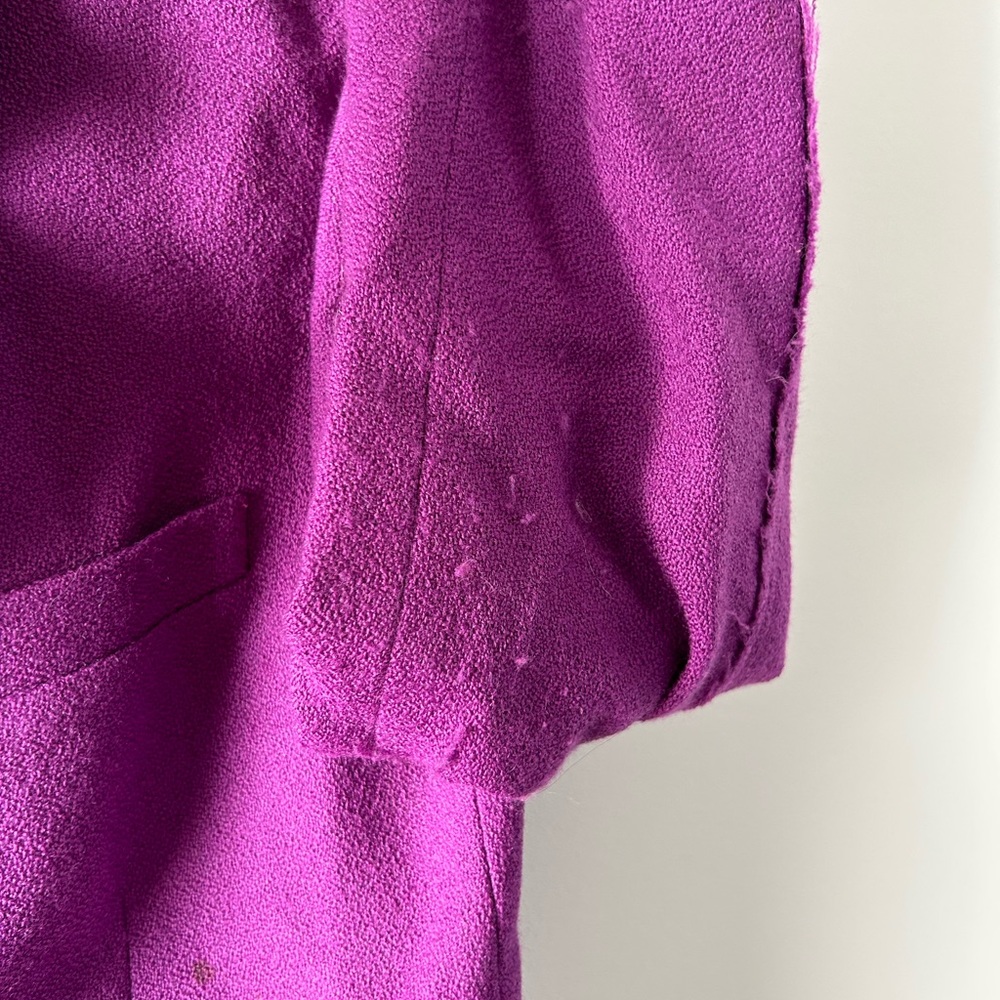 Golden Goose Deluxe Brand purple distressed blazer jacket SOLD AS IS - Picture 4 of 10